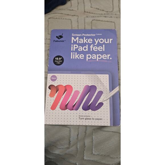 Favunor Screen Protector for iPad 10th Gen (10.9 inch) - Picture 1 of 2